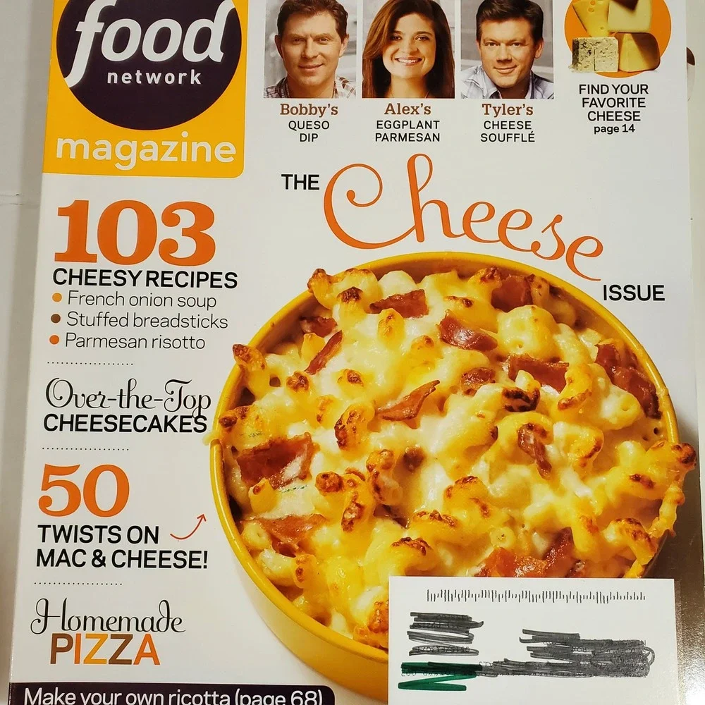 Food Network Magazine 2013 Lot of 3 March April July August Recipes Cooking Star